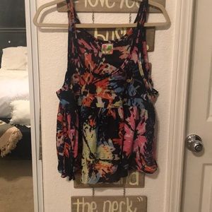 ❗️SOLD❗️ Colorful free people top